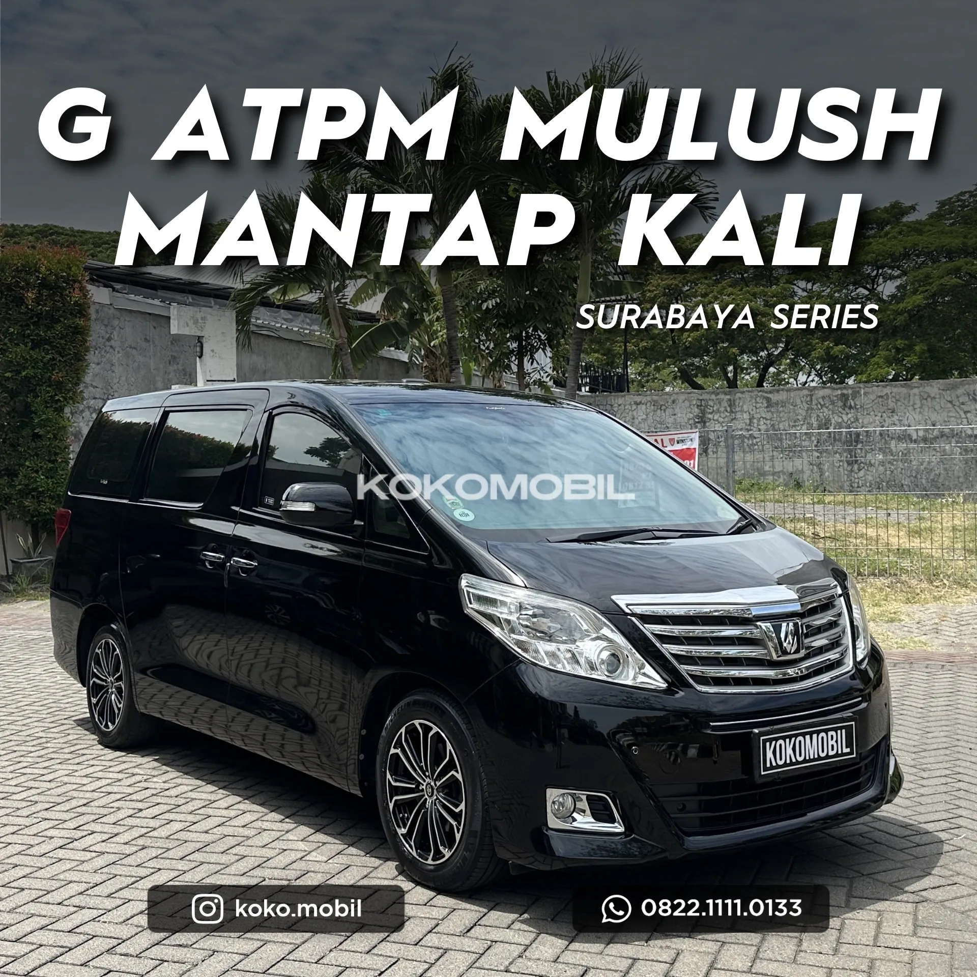 [KM 79RB] Toyota Alphard G AT 2012