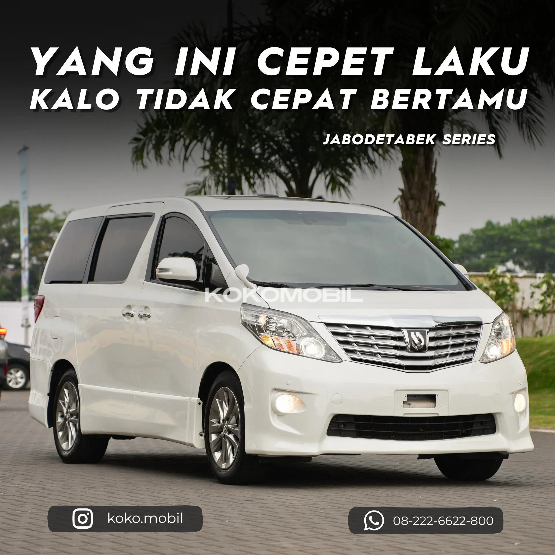 Toyota Alphard S 2.4 CBU Japan 2012