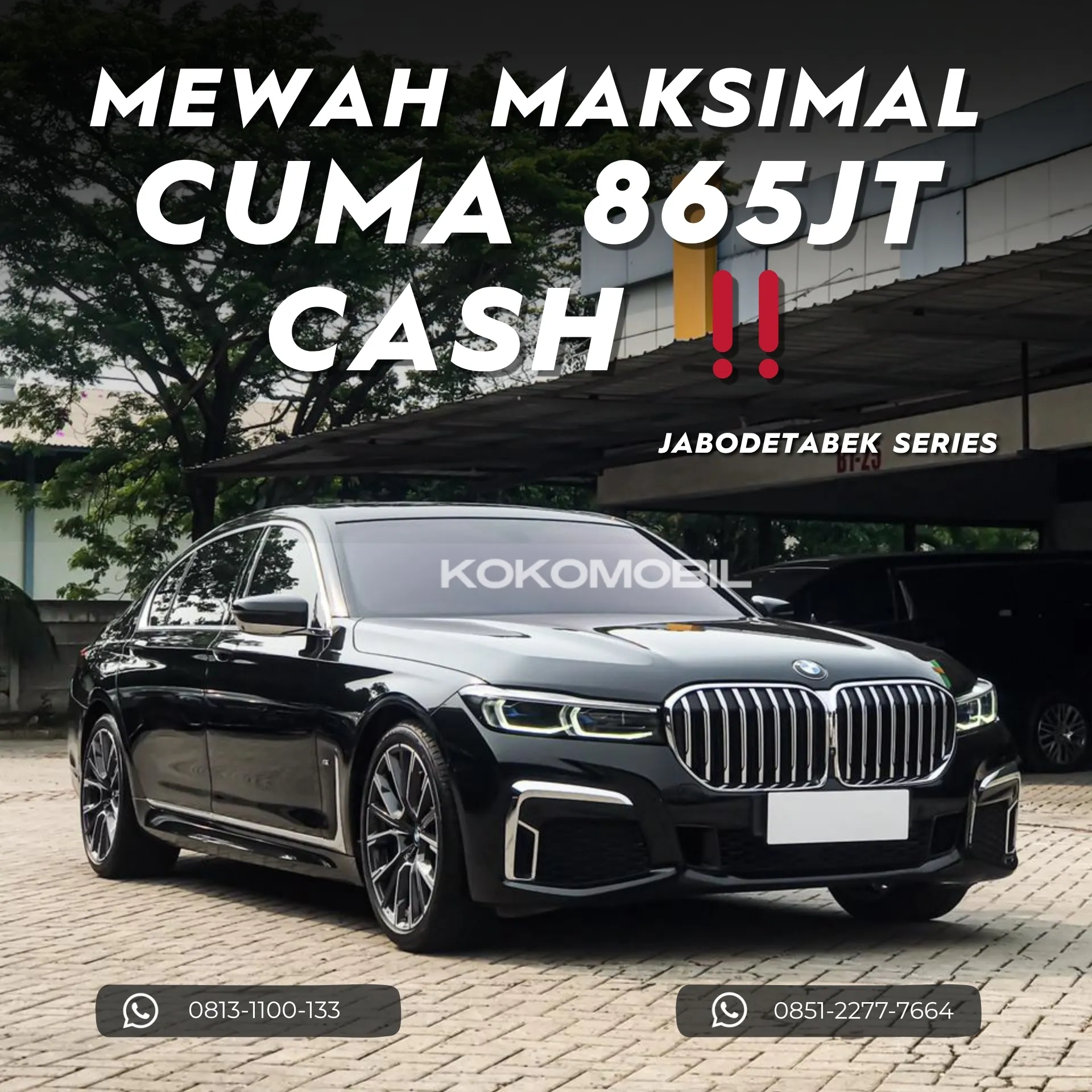 BMW 730Li G12 M-Sport (B48) 2019