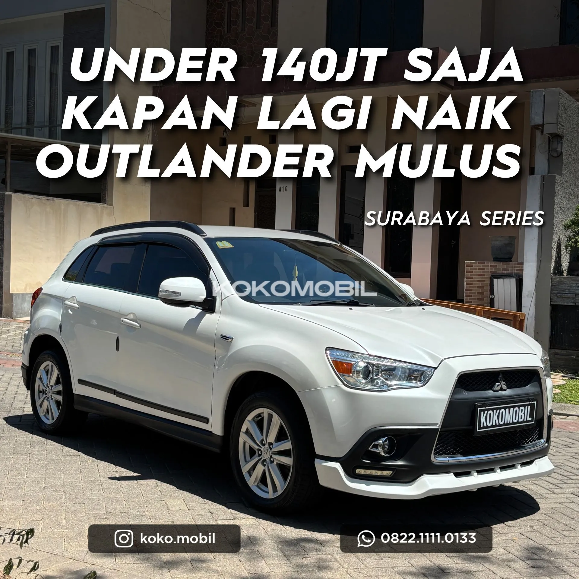 Mitsubishi Outlander GLX 2.0 MT 2013